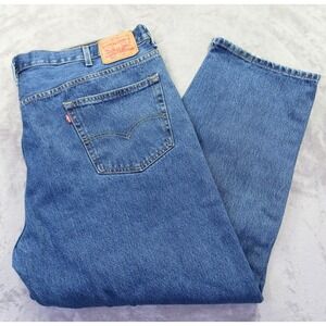 Levi 550 Men's Denim Jeans 46  x 31 Medium Wash